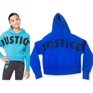 Justice girl cropped  hoodie 8